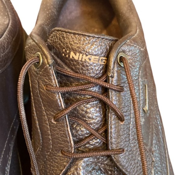 Men's Nike Power Channel TAC 379220-272 Leather Golf Shoes, Size 10, Like New - Picture 4 of 8